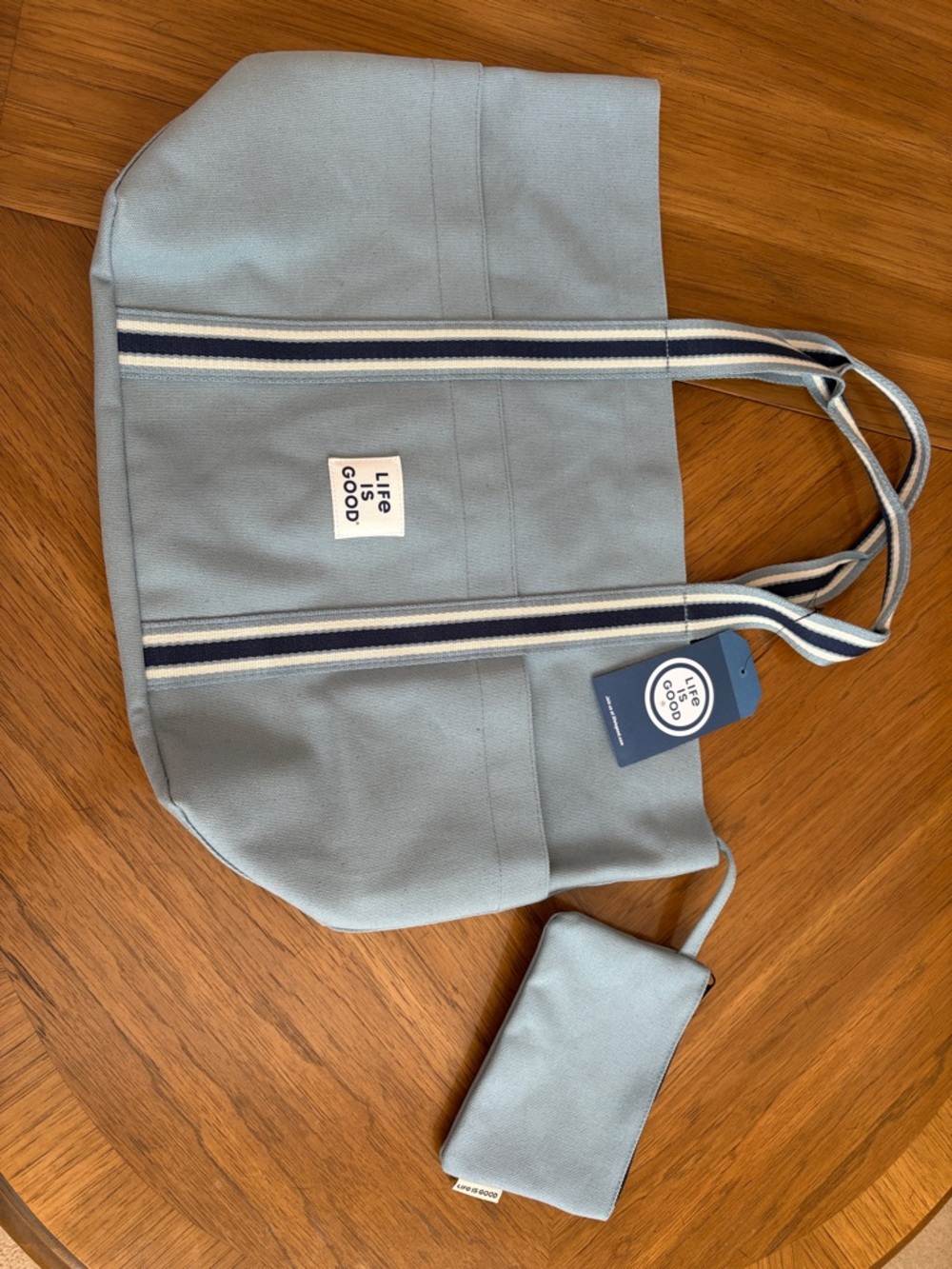 Life Is Good Canvas Tote - Picture 3 of 9